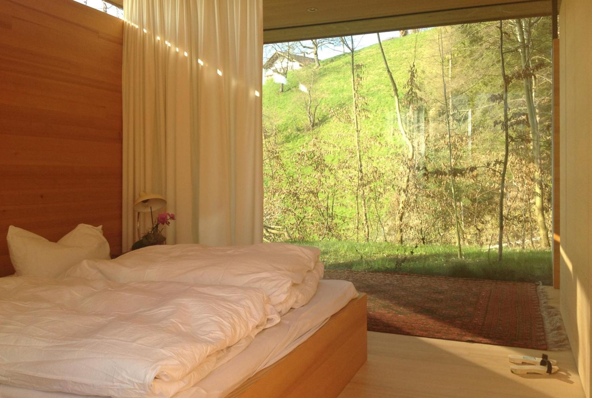 Apartmán Haus Am Felsen, Ferien In Vorarlberger Architektur Bregenz Exteriér fotografie